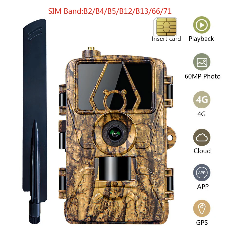 Hunting Outdoor Camera - 감시 와이파이 앱 제어용 적외선 카메라,