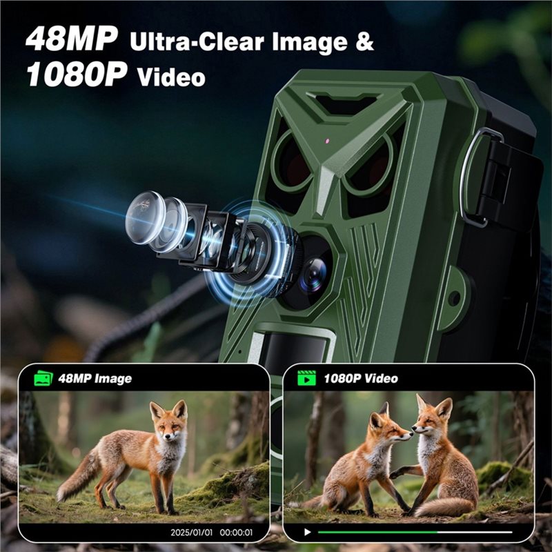 BTLIFE-야생동물 감시 1080P HD 적외선 사냥 - Hunting Outdoor Camera 리뷰 및 가격