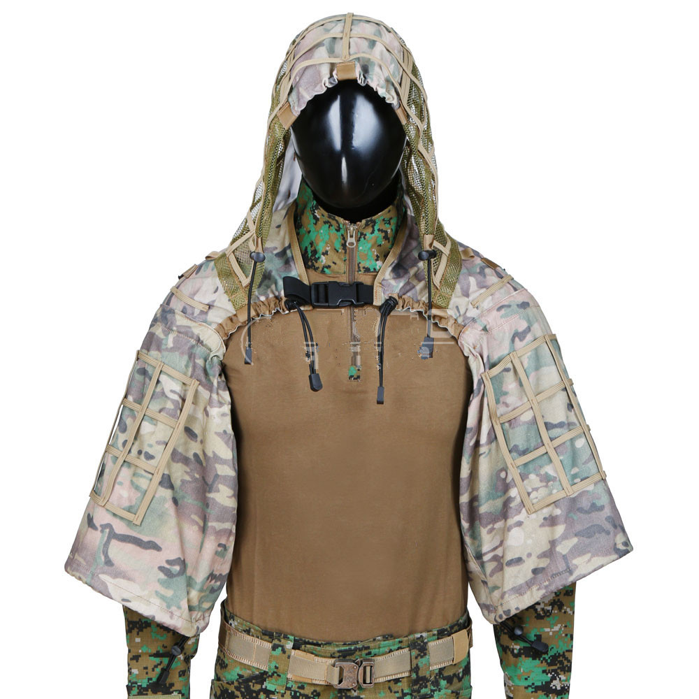 원사 포함 전술 CS 훈련 사냥복, 스나이퍼 위장 메쉬 - Camouflage Hunting Jacket 리뷰 및 가격
