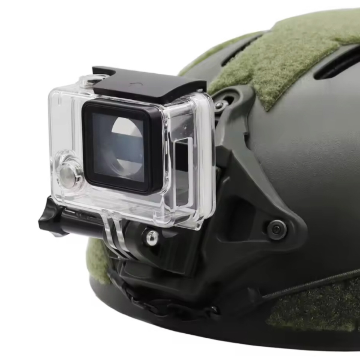 FAST 전술 헬멧 NVG 헬멧 어댑터 고정 설치 Go - Hunting Outdoor Camera 리뷰 및 가격