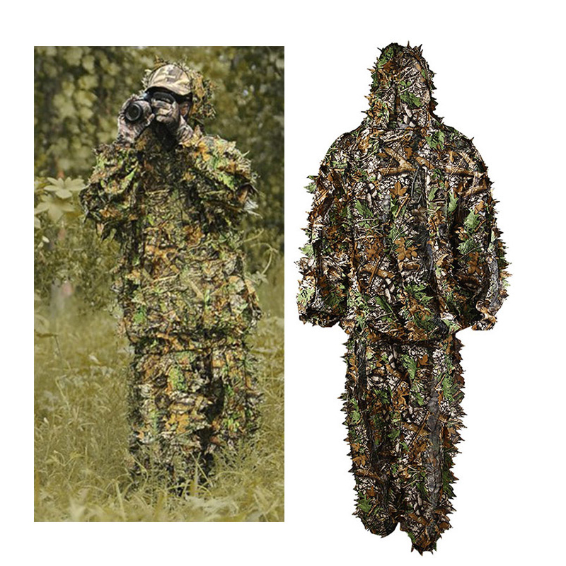 남녀공용 야외 길리 세트 위장 의류, 정글 세트 CS  - Camouflage Hunting Jacket 리뷰 및 가격