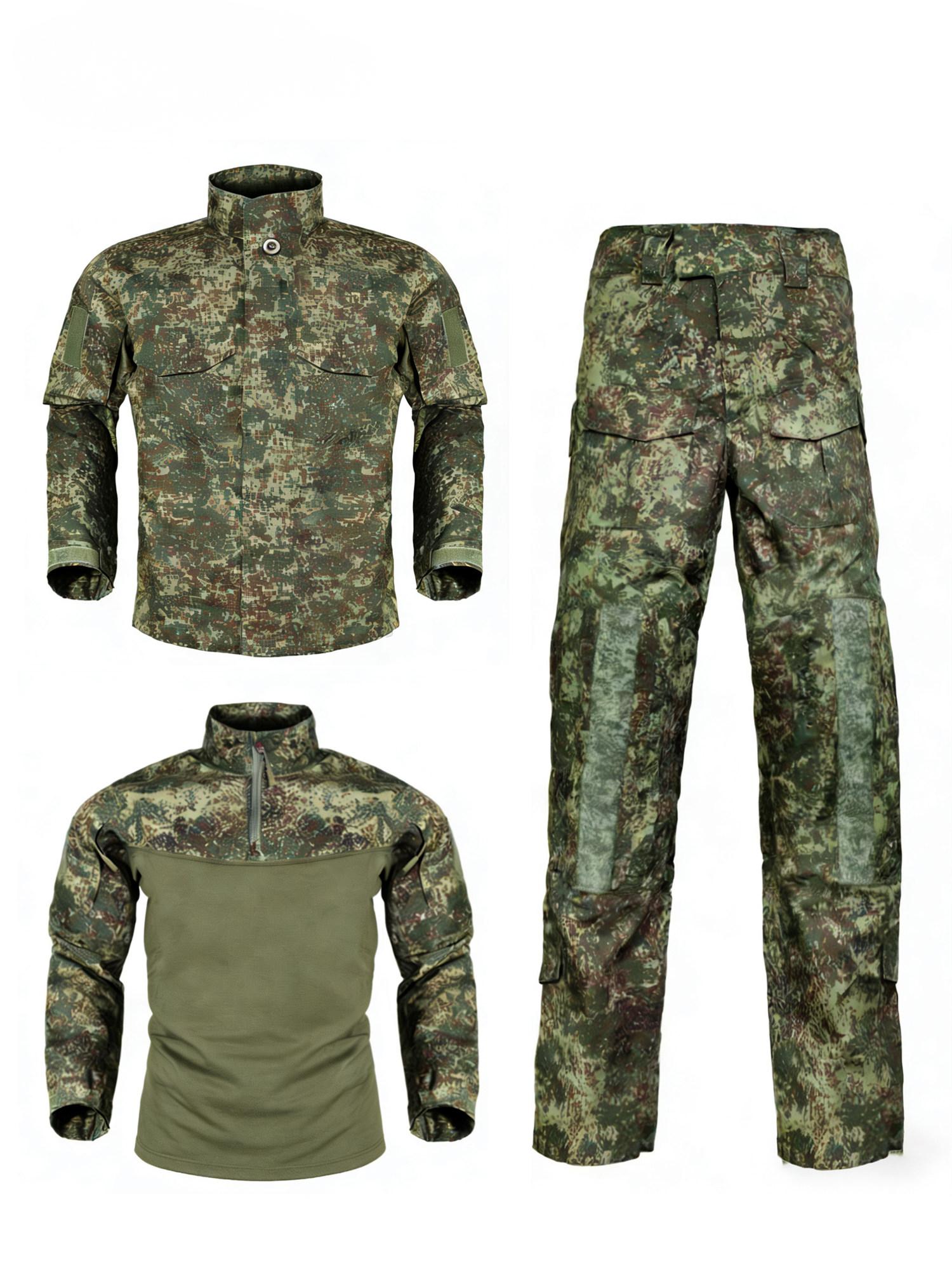 러시아 위장복 세트, 외국 특수부대 병사, 리틀 그린  - Camouflage Hunting Jacket 리뷰 및 가격