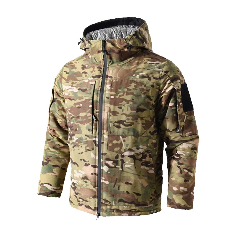 겨울 남성용 전술 재킷 –30 ℃   카모 히팅 밀리터 - Camouflage Hunting Jacket 리뷰 및 가격