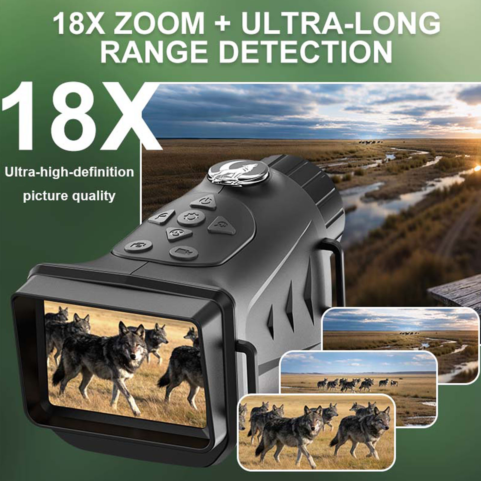 4K 적외선 야간 투시 장치 충전식 사냥 카메라 야외  - Hunting Outdoor Camera 리뷰 및 가격