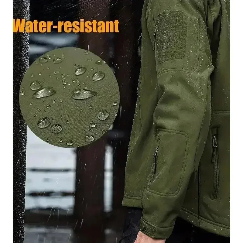 5XL 6XL CP 위장 소프트 쉘 어썰트, 야외 스포 - Camouflage Hunting Jacket 리뷰 및 가격